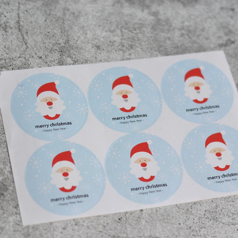 60 шт./лот новинка Рождественская синяя Снежинка ручная работа упаковка для торта