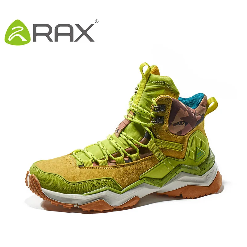 RAX 2017 Женская водонепроницаемая обувь для пеших прогулок зимние походные ботинки