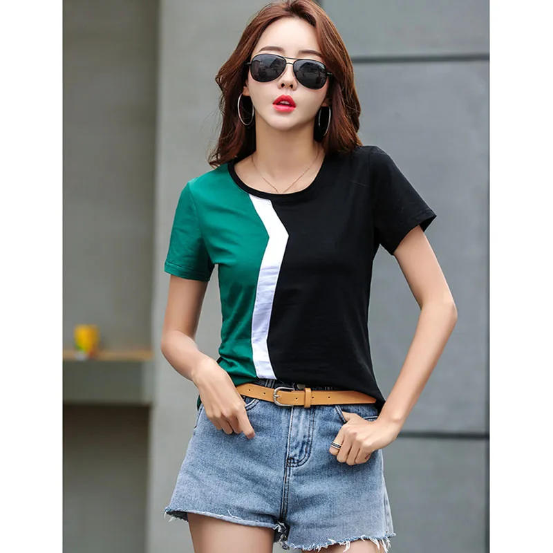 2019 Casual T Shirt Women Tshirt Plus Size T-Shirt Tops Summer Shirts Tee Femme | Женская одежда