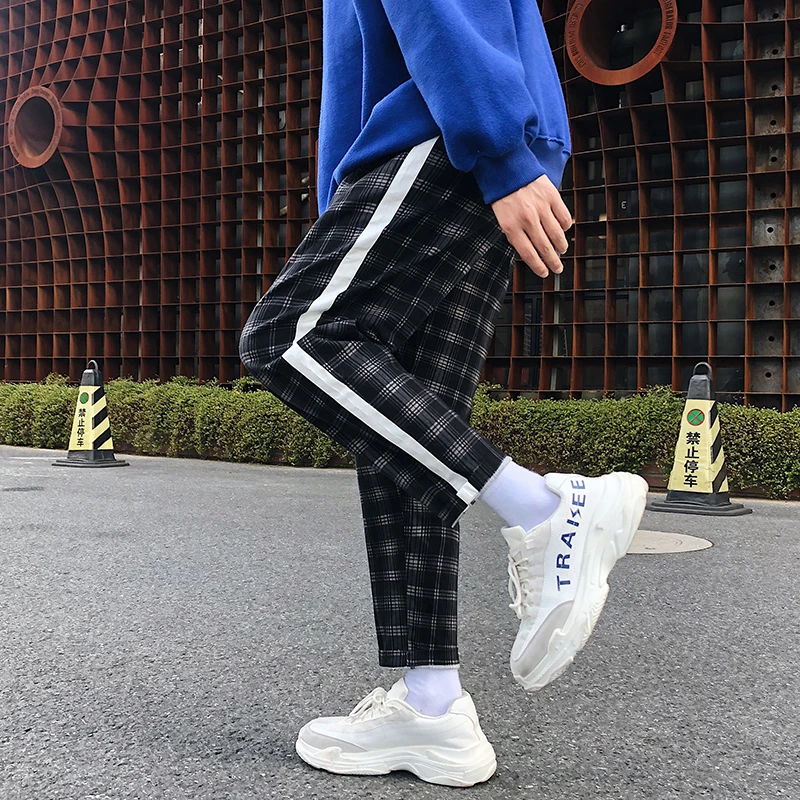 Весна 2018 новая молодежная мода японский Отдел мужской сплошной цвет большой