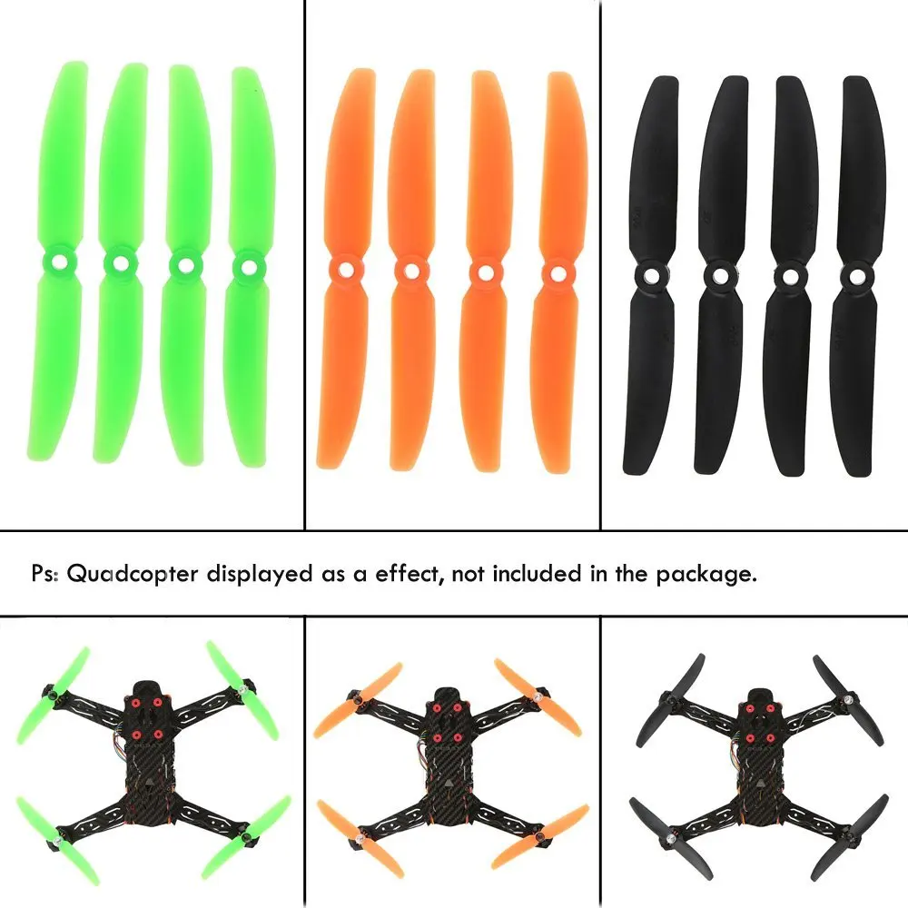 Gemfan 6 пар RC части 5040 пропеллеры три цвета для H250 H280 QAV250 Racer250 TL250H Квадрокоптер|5040