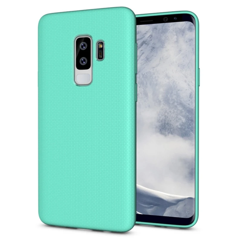 Роскошные мягкие противоскользящие чехлы для телефонов из ТПУ Samsung Galaxy S9