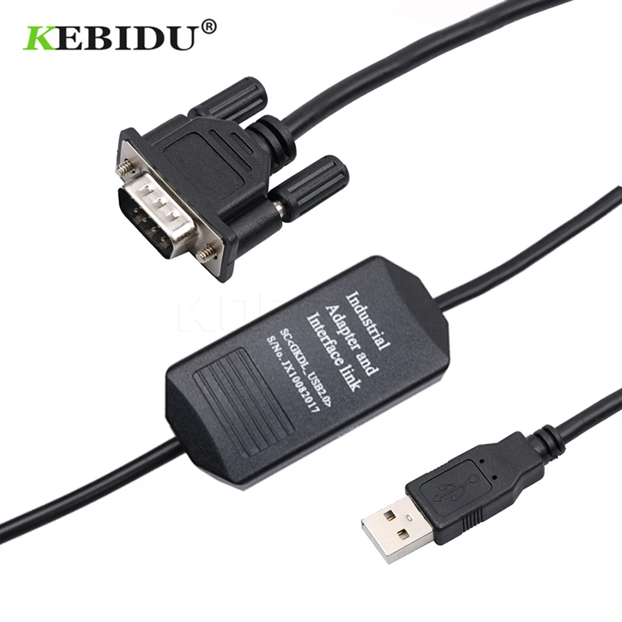 Кабель для программирования Kebidu USB PPI PLC + CD драйвер версия 6ES7 901 3DB30 0XA0 Win7|Кабели