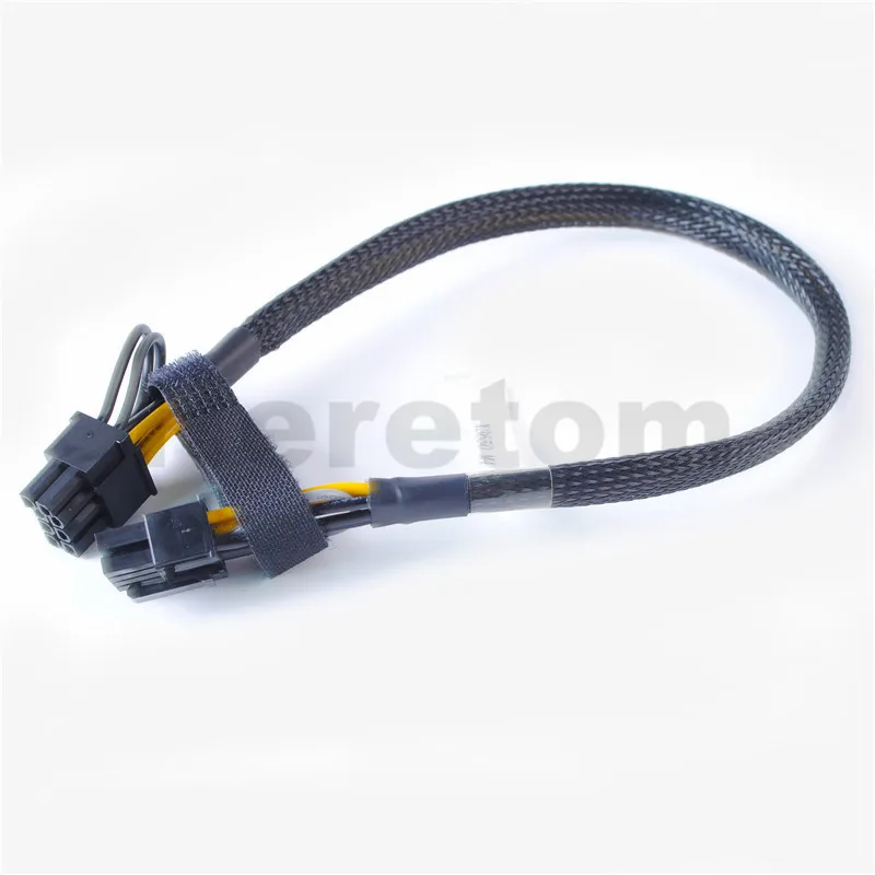 Free Shipping New 8pin to 8pin  PCI-E GPU Video Card Power Sleeve Cable Cord for IBM X3650 M4 M5 and GPU Video Card