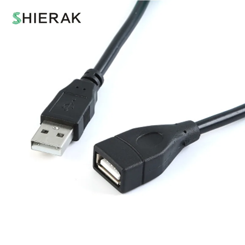 SHIERAK 1 шт. A/F 1,5 м USB удлинитель шнуры удлинитель адаптер для usb-кабеля