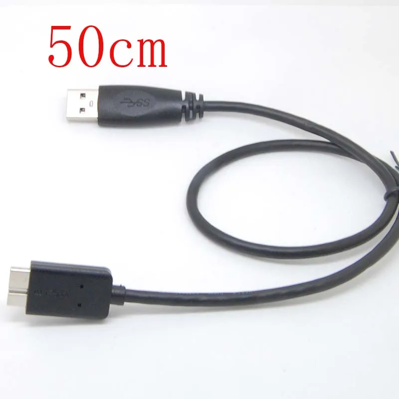 USB3.0 PC Data SYNC Cable for  WD My Cloud EX2 WDBVKW0000NCH Hard Drive 50cm | Электроника