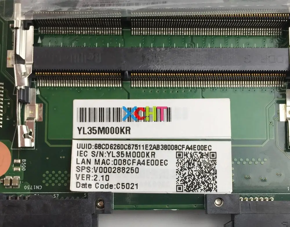 V000288250 GL10FG-6050A2492401-MB-A03 для Toshiba Satellite P870 P875 Ноутбук Материнская плата ноутбука |