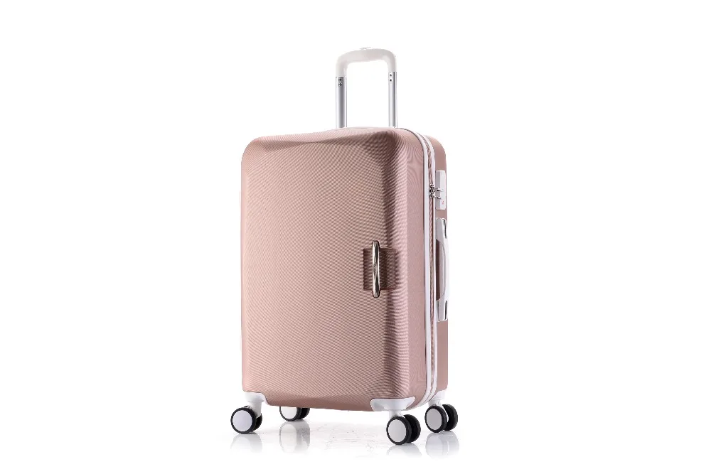 20''carry on багаж дорожная тележка чемодан spinner колеса 26 дюймов Большая сумка чемодан Новая мода кабина чемодан унисекс сумка
