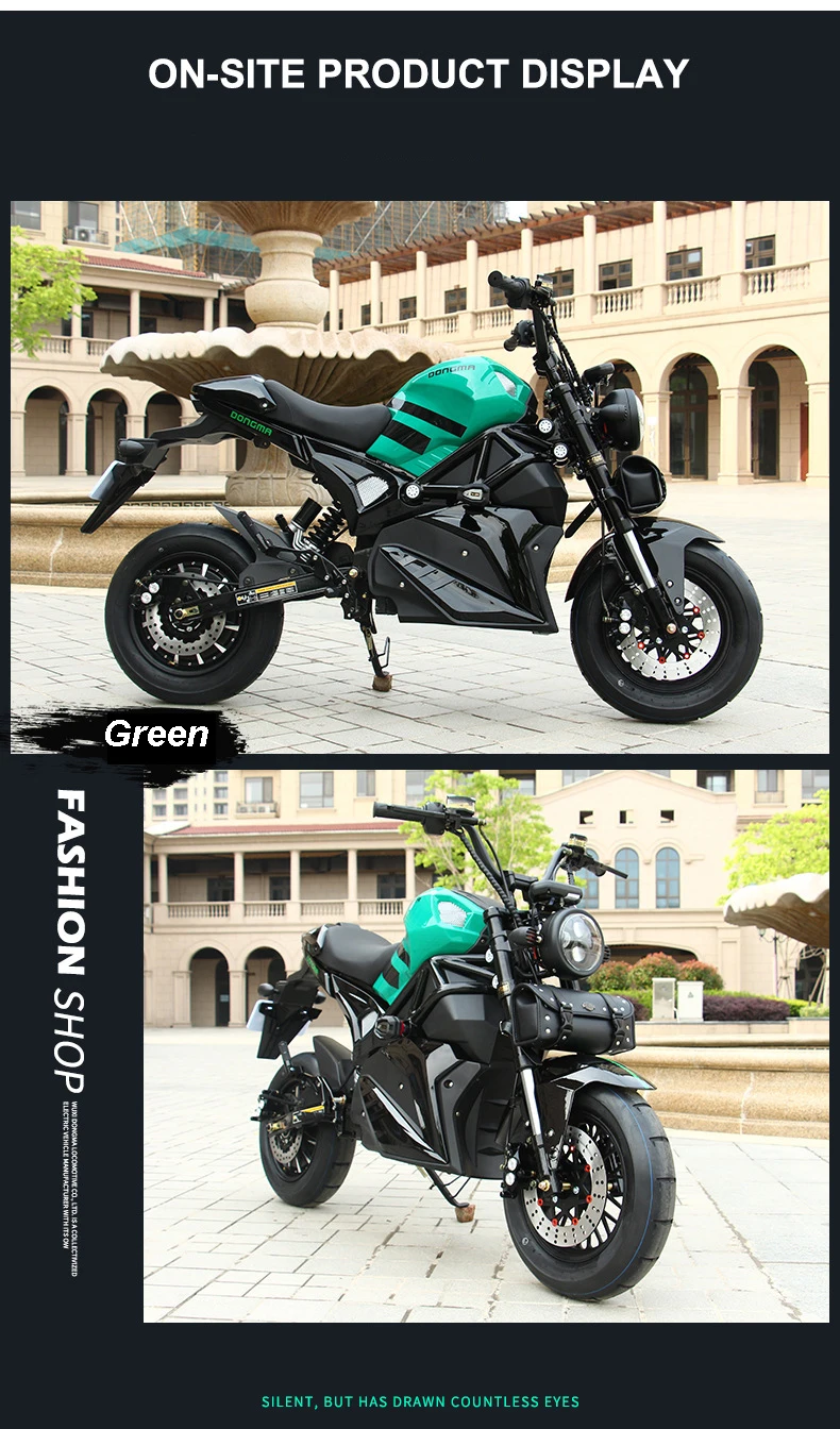 Электрический мотоцикл citycoco электрический скутер электрический велосипед Ebike 60 км 2000 Вт литиевая батарея 72V20A электрические мотоциклы e велосипед