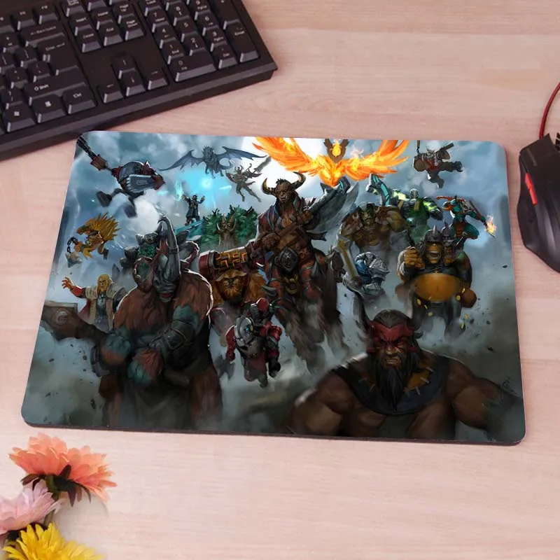MaiYaCa Fnatic Navi Dota 2 игровой прямоугольный Силиконовый прочный коврик для мыши компьютерный коврик для мыши - Цвет: 25x29cm