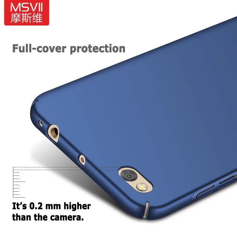 MSVII Чехлы для Xiaomi Mi 5C Чехол тонкий матовый чехол Mi5C Xiomi Жесткий ПК Mi5 c 5 15 |