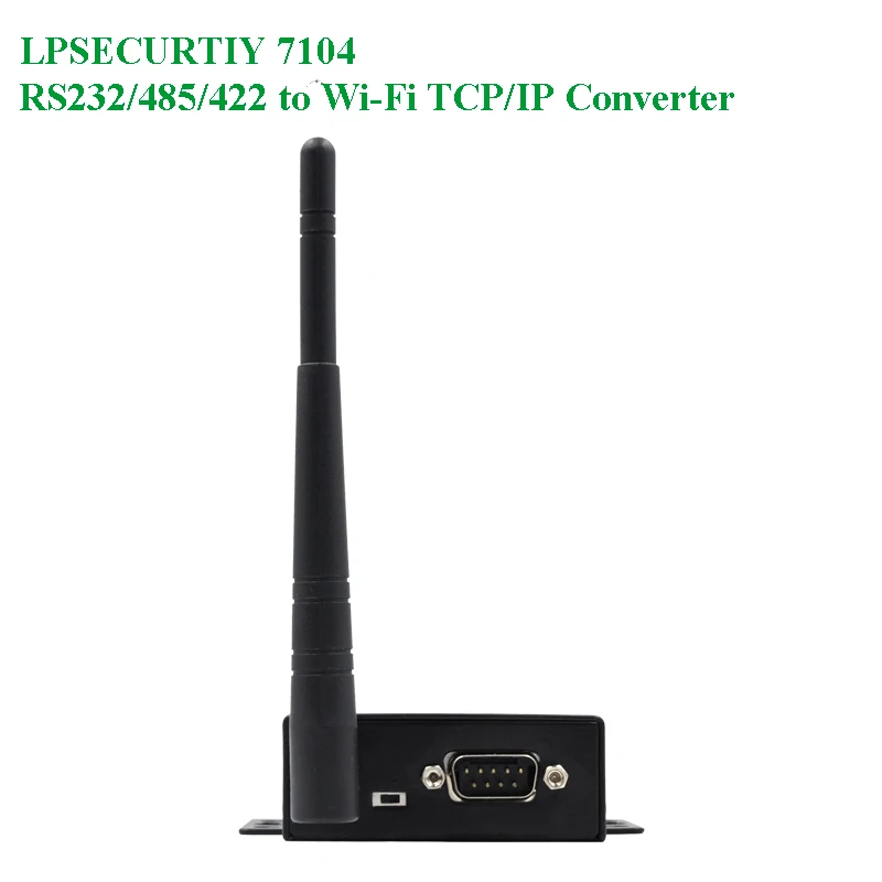 

Модуль Wi-Fi LPSECURTIY ZLAN7104, преобразователь RJ45 Ethernet RS232/RS485/RS422, modbus, удаленный монитор, Сервер Беспроводного последовательного устройства