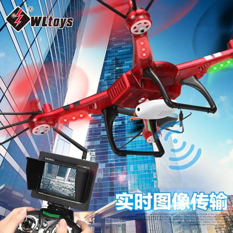 WLtoys Q222 Квадрокоптер Дрон 4CH 5 8G FPV цифровая передача дроны вертолет HD камера с ЖК