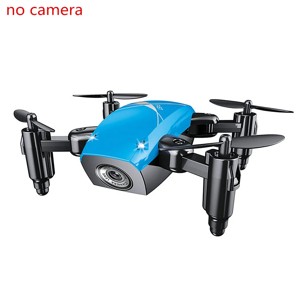 Opvouwbare Мини RC Карманный Дрон Квадрокоптер Vliegtuigen UAV WiFi Vaste Luchtfotografie Дроны с камерой HD - Цвет: no camera