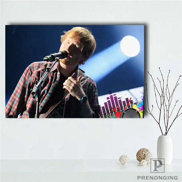 Canvas Poster Холст постер из шелковой ткани горячая Распродажа ed sheeran Плакат Украшение дома Плакат Печать Стильный ретро декор хороший плакат#190114@ 17 - Цвет: Canvas Poster