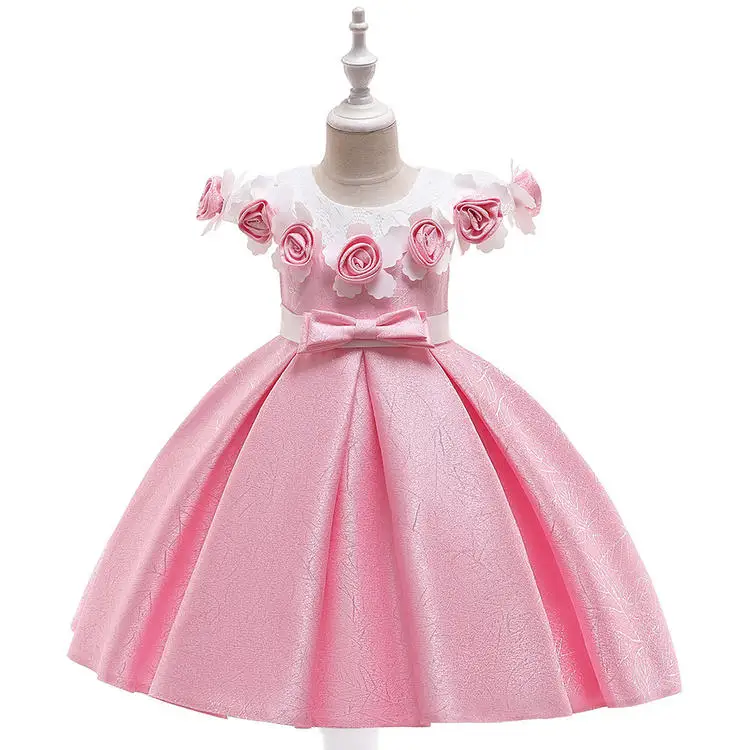 12 лет Новое Детское платье пачка принцессы с большим бантом для девочек
