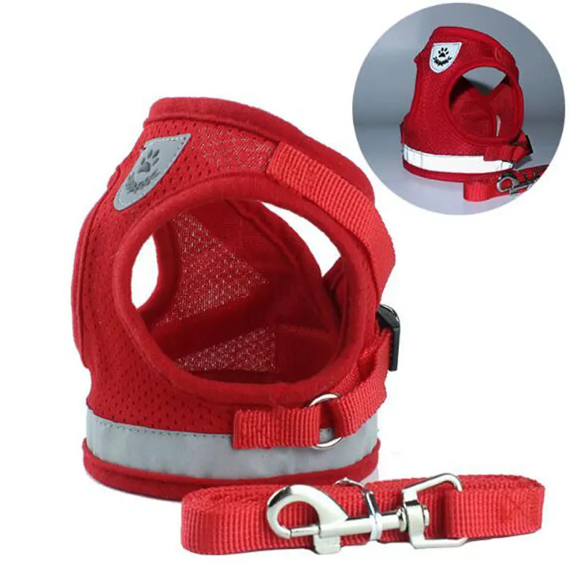 New Pattern Dog Traction Rope Vest Type Pet Chest Strap Reflective Light Supplies &ampAmp | Дом и сад
