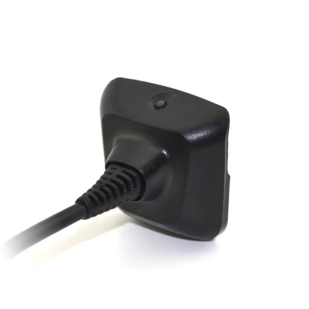 Черный беспроводной контроллер для Xbox 360 USB кабель зарядки замена провода