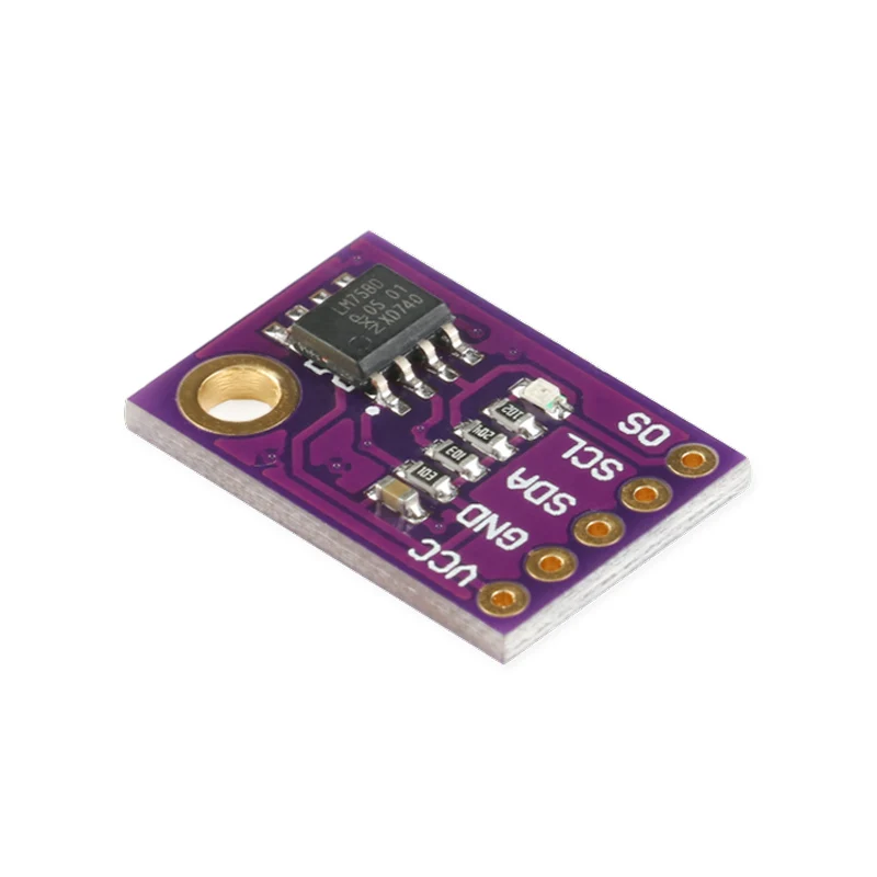 10 шт./лот LM75 LM75A Температура Сенсор высокое Скорость I2C Интерфейс точность модуль