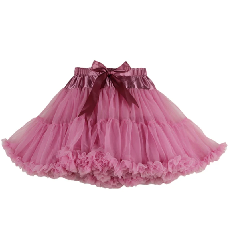 Для взрослых (один размер) для детей (XS XXL) Женская мини юбка пачка бальное платье 2