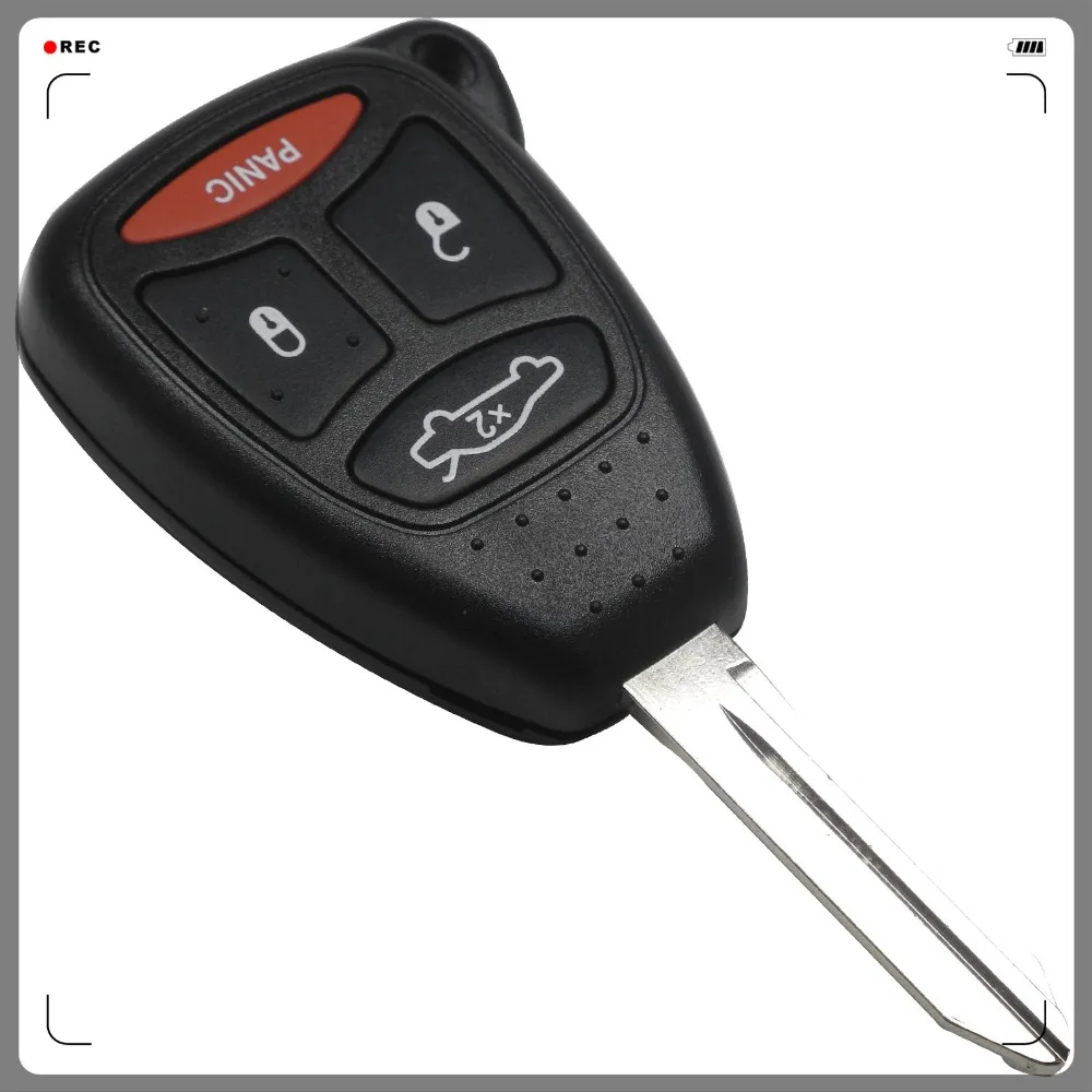 Jingyuqin 3/4/5 B дистанционного ключа автомобиля чехол Обложка для Chrysler 300 ОСИНЫ для Dodge Dakota Durango для Jeep Grand Cherokee Commander