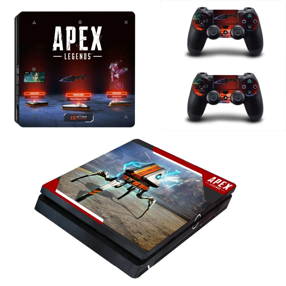 APEX Legends PS4 Slim Skin Sticker Decal for PlayStation 4 Console and Controller Vinyl | Электроника