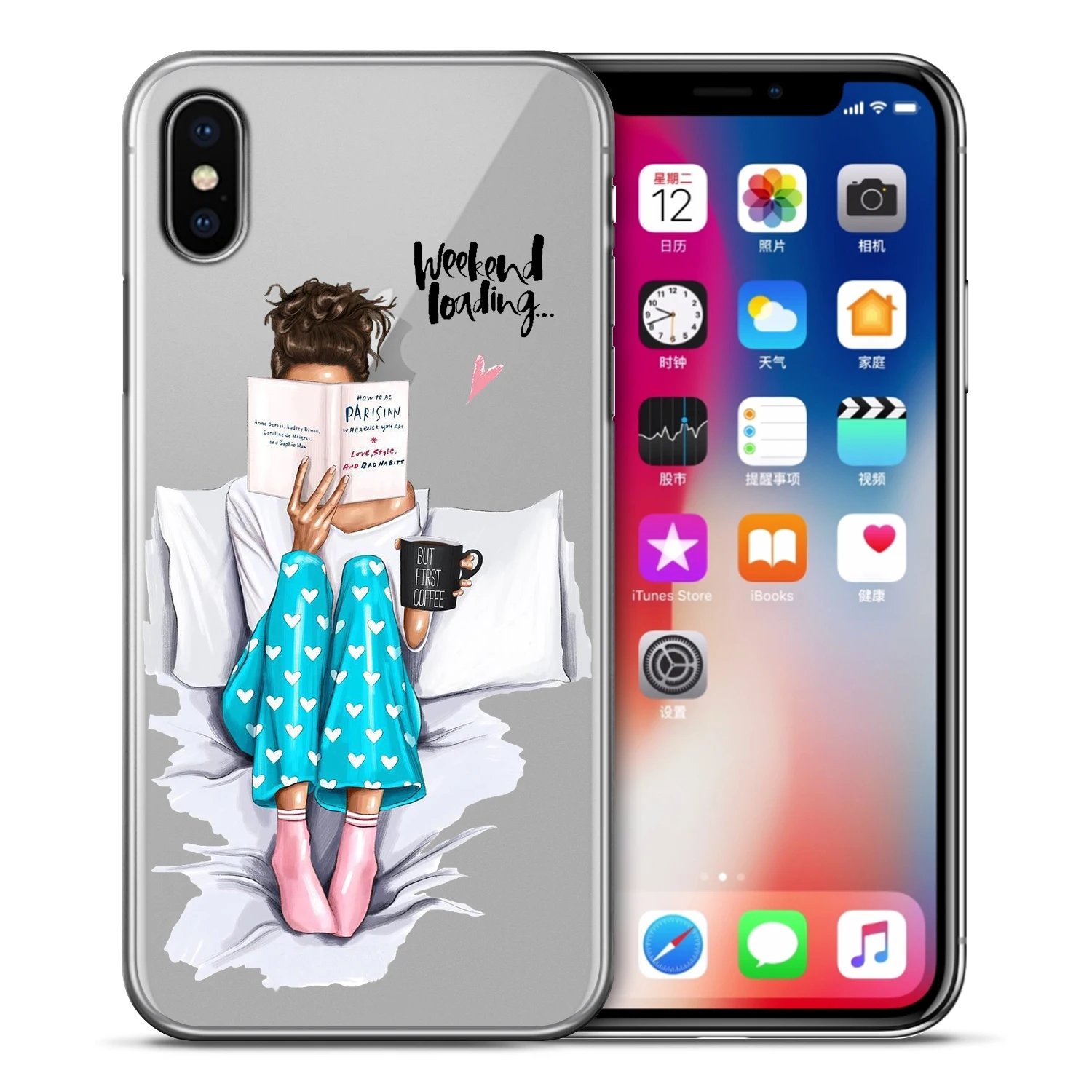 06 Мода для девочек супер мама ребенок папа чехол для телефона для iPhone XS Max XR X 7 6s 8 Plus 5S SE семья мама девочка чехол etui Coque - Цвет: 06