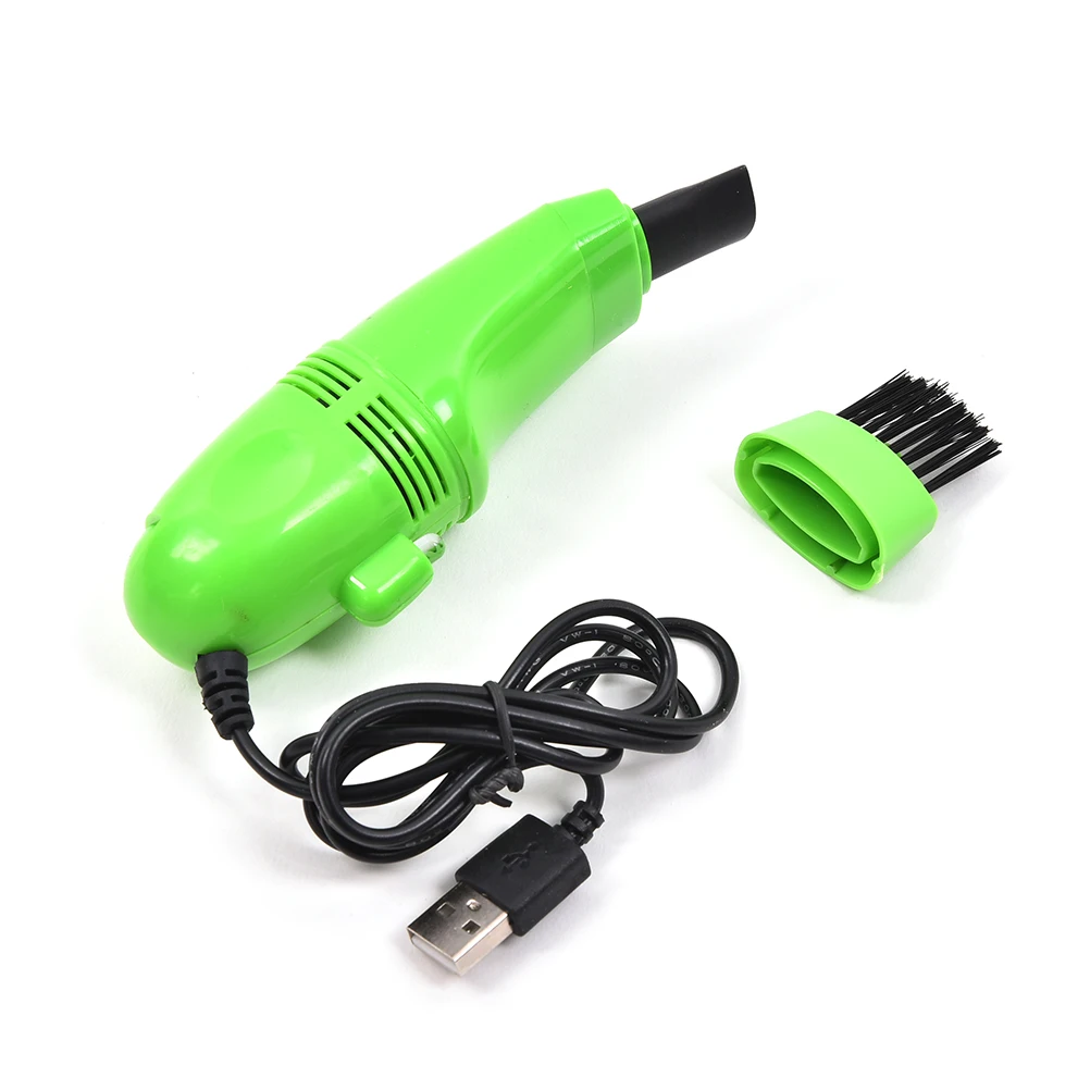 Качественный пылесос для клавиатуры New1Pc x Mini USB ПК ноутбука + 1 щетка с мехом