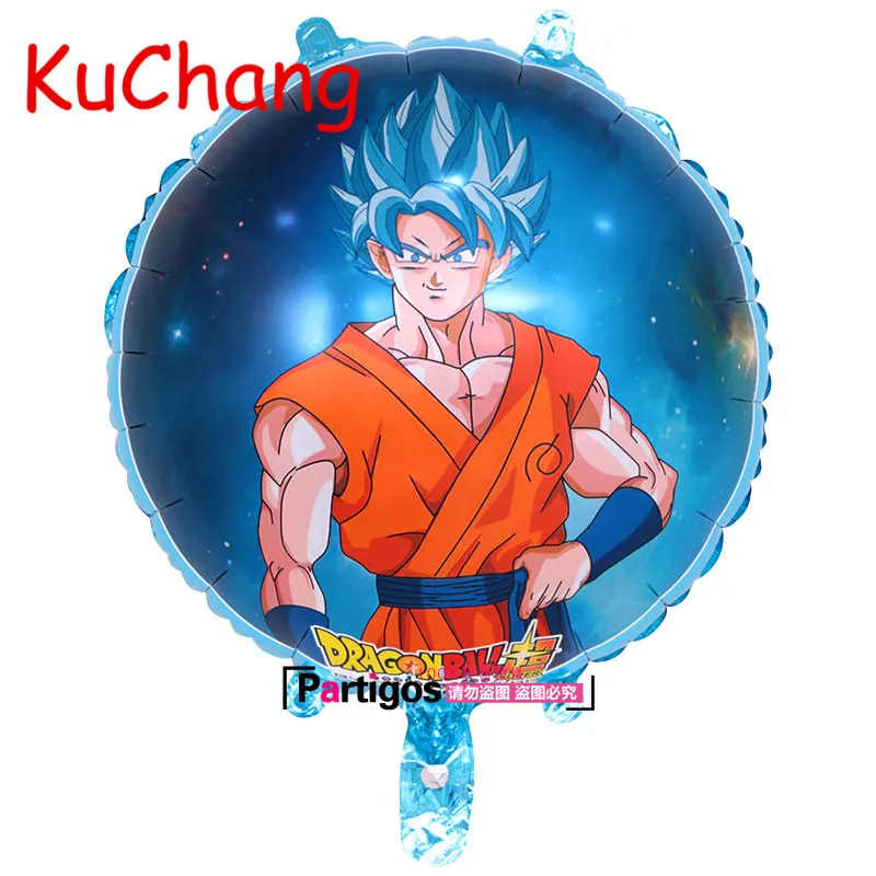 10 шт./лот 18 дюймов Dragon Ball фольгированные шары вечеринка для мальчика день рождение декор в виде дракона поставки воздушный шар Globos детский подарок