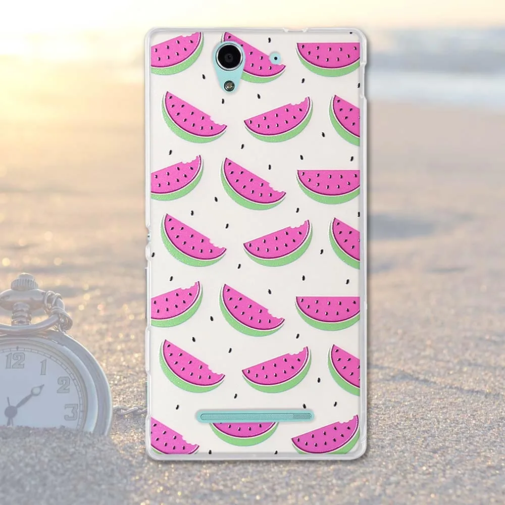 Чехол для телефона Sony Xperia C3 D2533 D2502 S55T S55U флип чехлы Dual S55T|case for sony xperia|case sonycase |