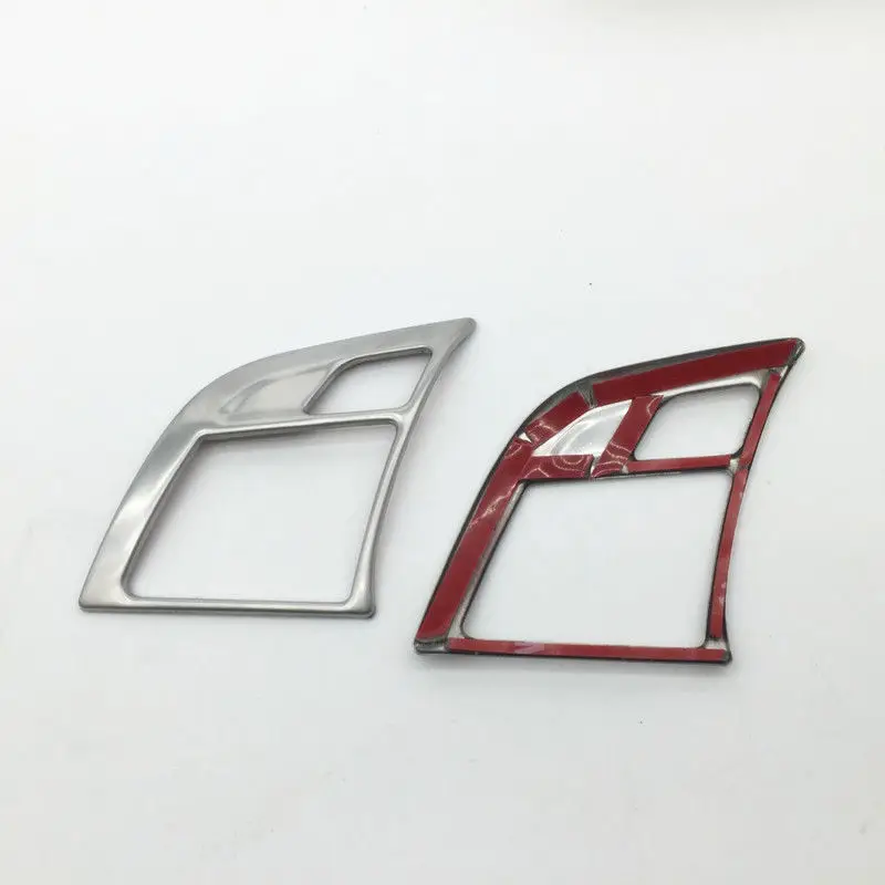 Рулевое колесо кнопки рамка декоративная крышка Накладка 2 шт. для Mercedes Benz CLA C117 2013- Нержавеющая сталь автомобильные аксессуары