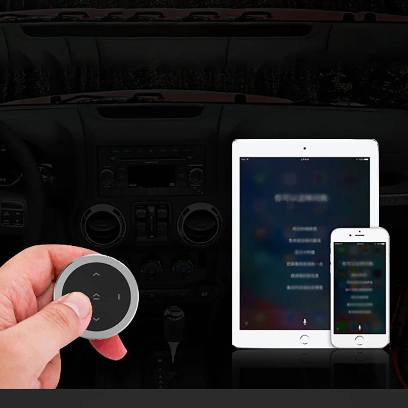 Беспроводной Bluetooth пульт дистанционного управления автомобильный руль мотоцикл