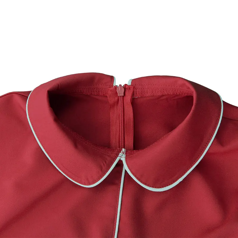 2017 новое рождественское красное милое классическое ТРАПЕЦИЕВИДНОЕ ПЛАТЬЕ с