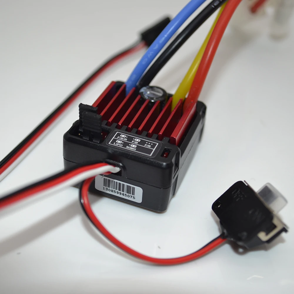 1 шт. HobbyWing QuicRun 1:10 матовый 60A водонепроницаемый 1060 электронный регулятор скорости