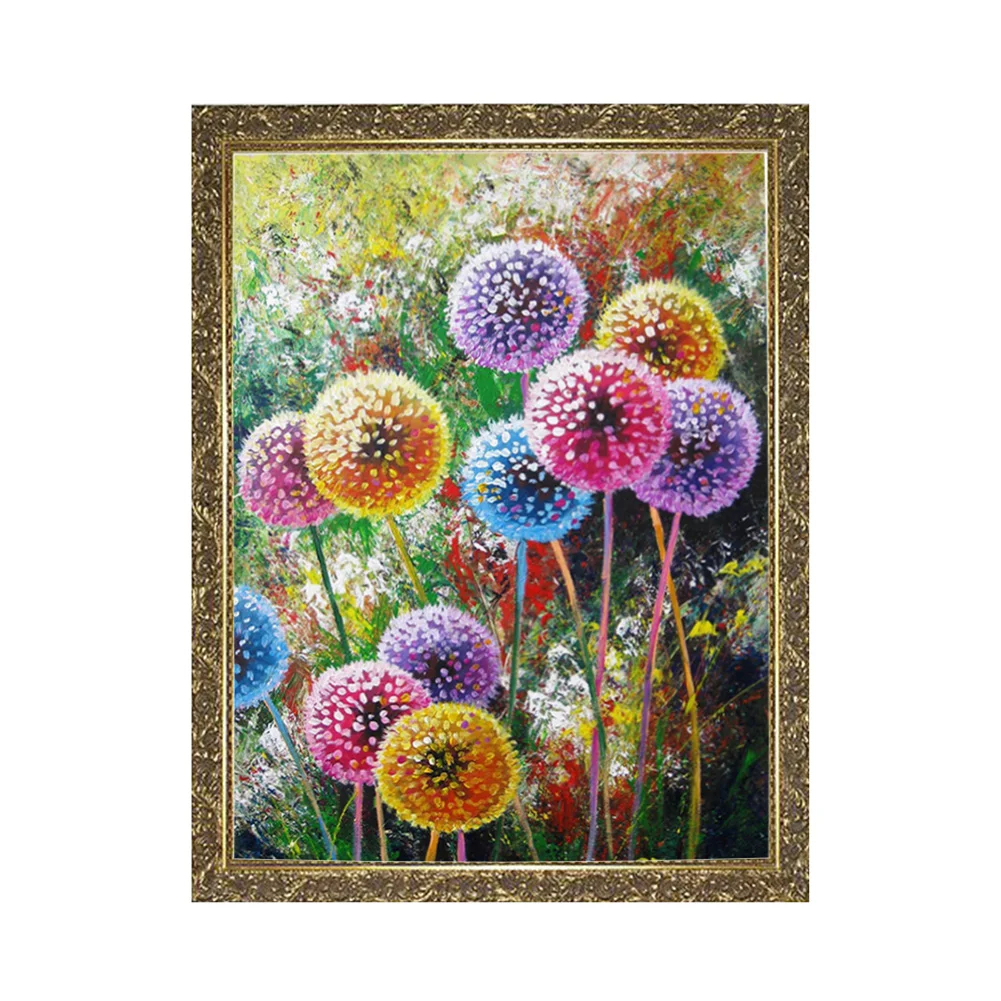 Дома ремесла ручной работы искусство дрель вышивка крестиком 5D DIY Одуванчик