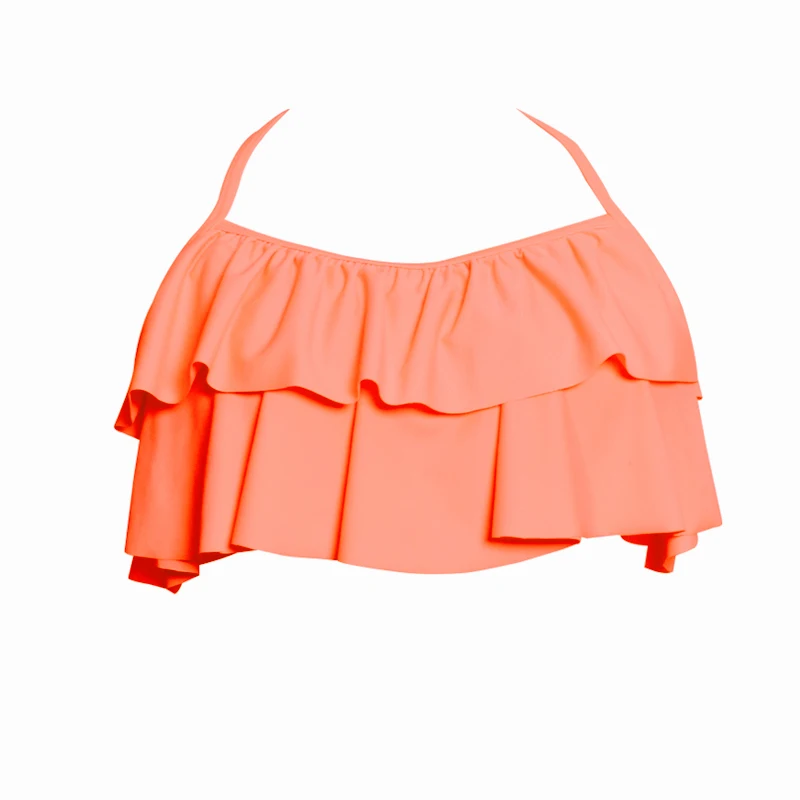 Bikini Separate Swimsuit Women Tops And Bottoms Swimwear Woman Ruffle High Waist Swimsuit Female Swimming Suit For Women - Цвет: Y9171-5