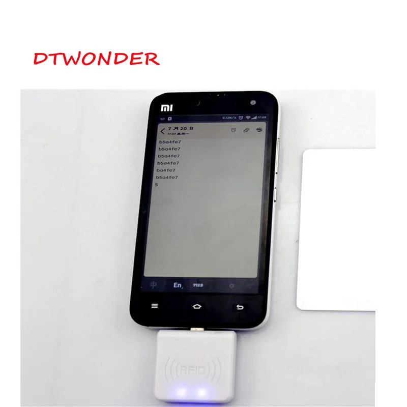 Ручной считыватель карт RFID dtwмозер USB для Android Mini NFC датчик приближения системы
