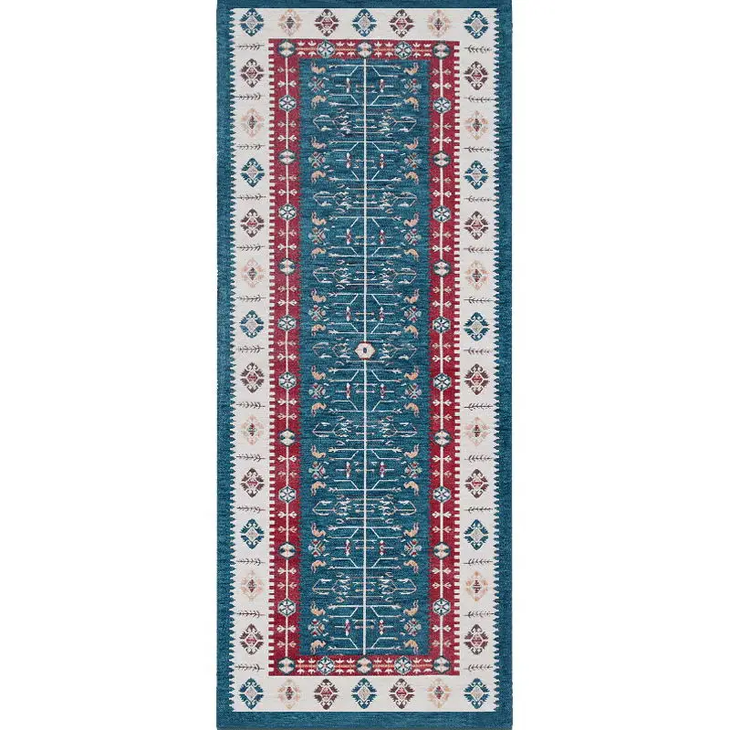 Восточный напечатанный кухонный коврик Домашний коврик для входа Противоскользящий коврик для ванной комнаты впитывающий воду кухонный ковер гардероб ковер для спальни