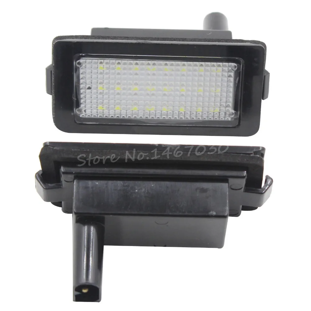 1 пара 24 светодиода 3528 SMD светильник номерного знака для BMW E38 7 серия 740i 740iL 750iL 1995
