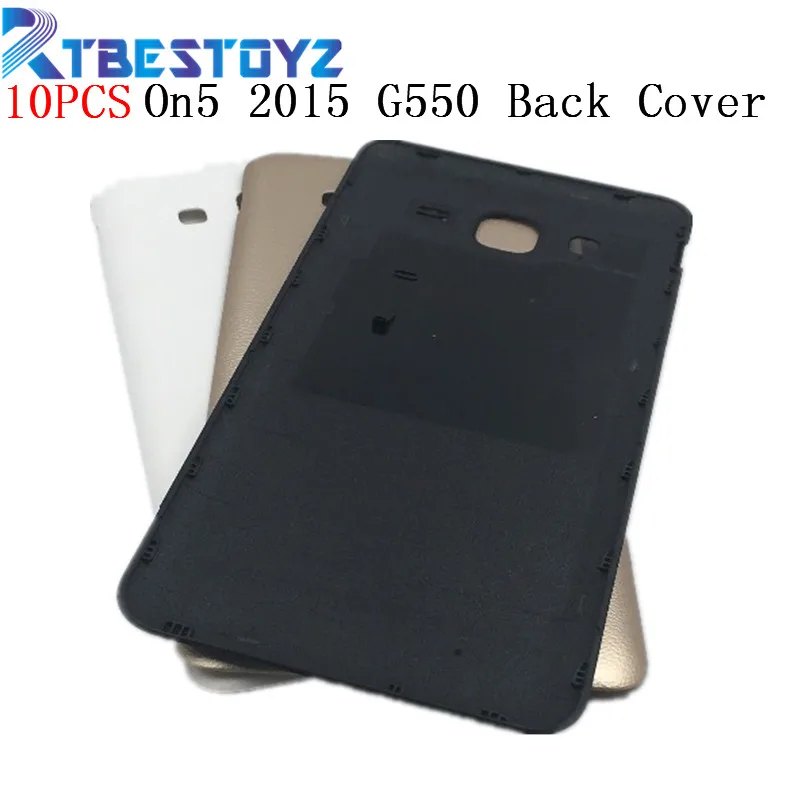 

RTBESTOYZ 10 шт./лот задняя крышка батарейного отсека сменная крышка для Samsung Galaxy On5 2015 G550 G5500 корпус батарейного отсека