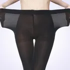 Бесшовные пикантные чулки YSDNCHI 120D, супер эластичные женские черные тонкие колготки телесного цвета, прозрачная сетка, Прямая поставка