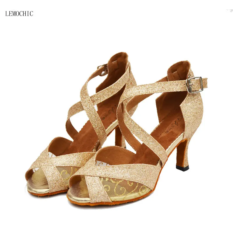 Lemochic новый список Обувь на высоком каблуке Румба Латинской Танго Джаз живота