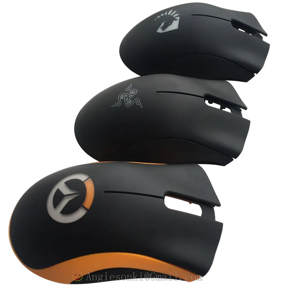 1 шт. 100% оригинальная верхняя оболочка/чехол для мыши Ra.zer DeathAdder Chroma Mouse (Over.watch &amp team