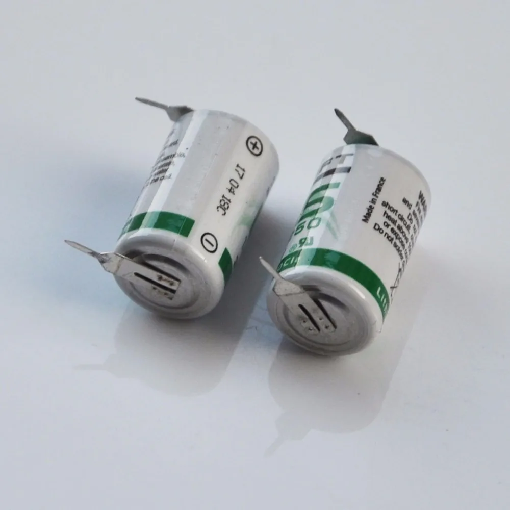 10 шт. ER14250 1/2AA 3 6 V liSOCL2 литиевая Первичная батарея 14250 ячейки сварочные вкладки