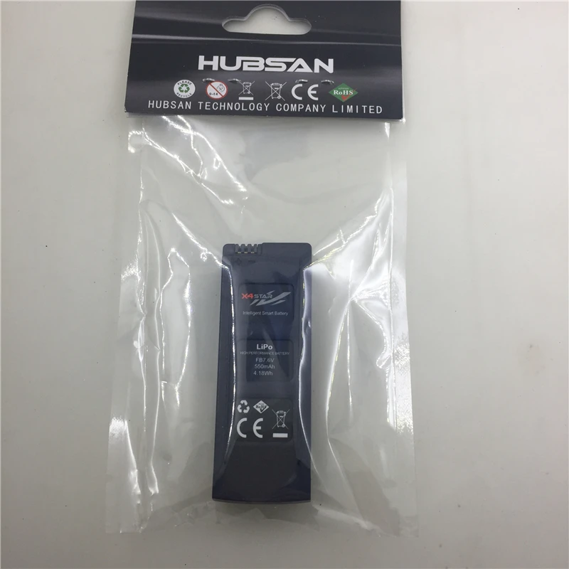 7 6 V 550 мА/ч Батарея для Hubsan X4 Star Pro H507A Quadcopter Drone запасные Запчасти аксессуар 07
