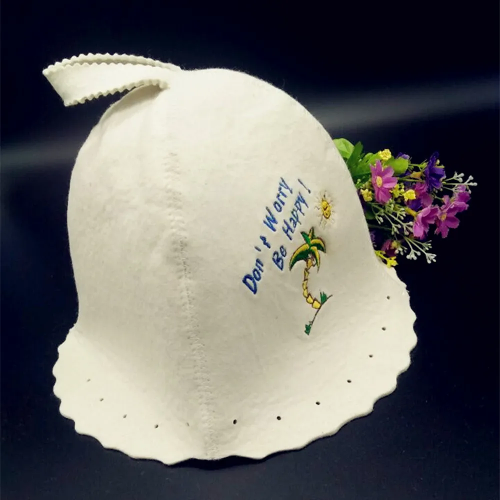 Лучшие горячие продажи банные колпачки для сауны в России махровая шапочка душа