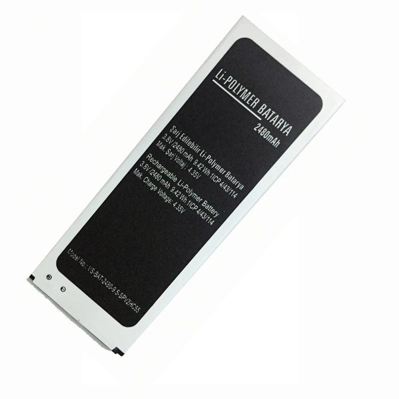 MaleCrane VESTEL 2480mAh перезаряжаемый мобильный телефон аккумулятор для мобильных литий