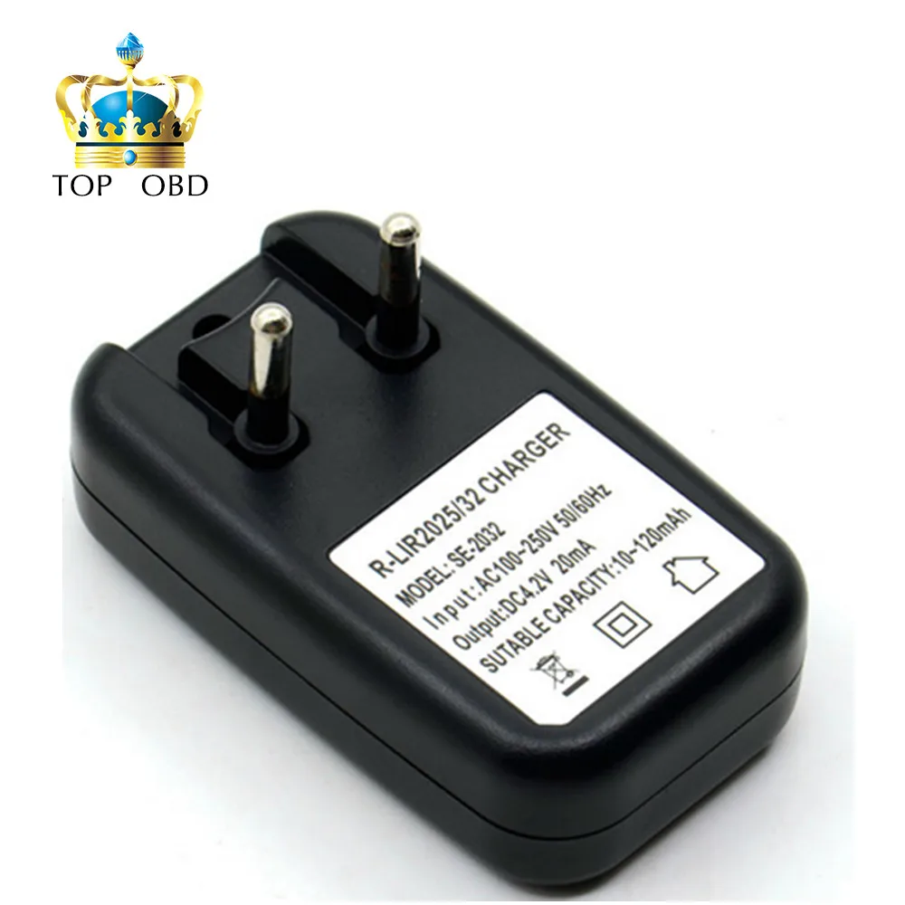3.6V CR2032 LIR2032 LIR2025 Coin Button Cell rechargeable lithium battery Travel Charger |