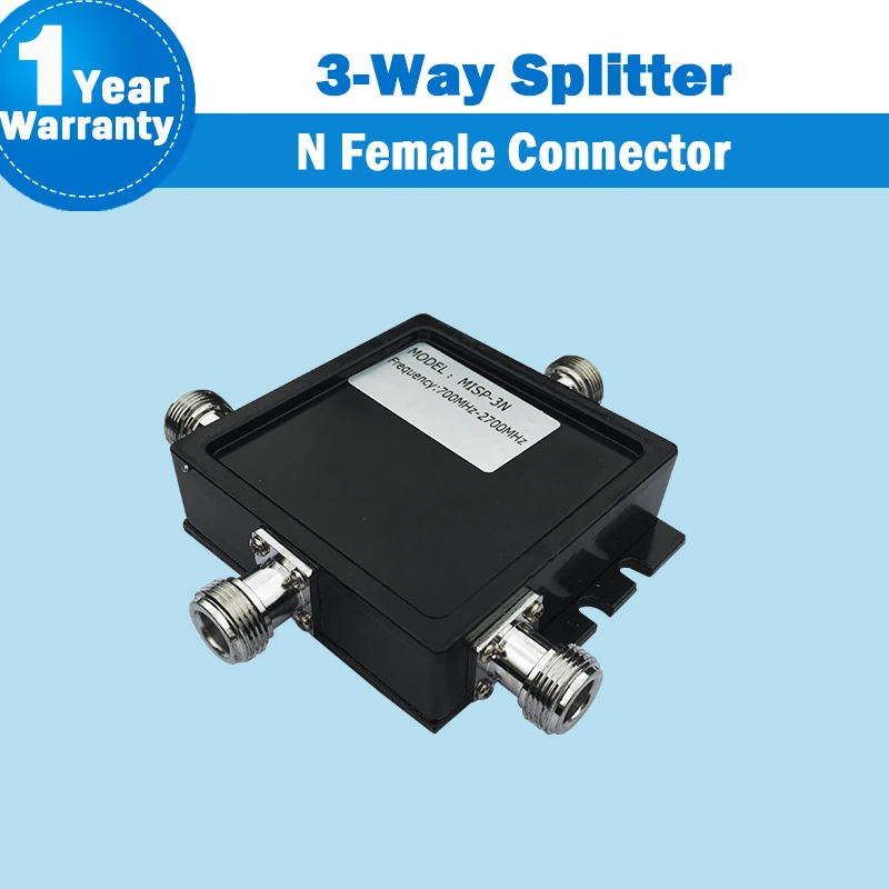 3 Way N разъем Мощность Splitter пути 700 2700 мГц частота делитель для мобильного телефона