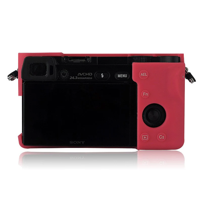 Лидер продаж мягкий силиконовый чехол для камеры Sony Alpha A6000 защитный накладка на